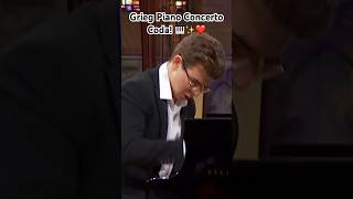 Playing Grieg Piano Concerto at the end of school concert🎹✨❤️ piano pianomusic pianoconcerto [upl. by Onirefes]