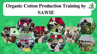 Project Staff Receives Organic Cotton Production Training from SAWIE Experts with OCA support [upl. by Aciretal]