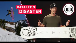 Bataleon Disaster 2022 Snowboard Review [upl. by Syah]