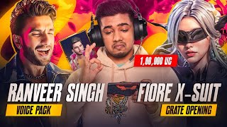 XSUIT RANVEER SINGH VOICE PACK amp SCARL CRATE OPENING  CRAZY [upl. by Jahdal]