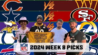 For The Fan NFL 2024 Week 8 Picks [upl. by Alekin]