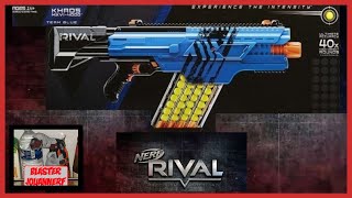 NERF RIVAL KHAOS MXVI4000 bleu comme les hématomes quil te fait  En Français fr [upl. by Buiron151]