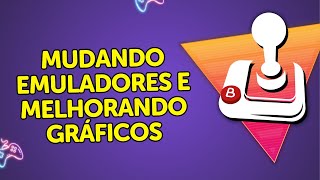 BATOCERA Como Mudar Emuladores e Melhorar o Gráfico [upl. by Rodie]