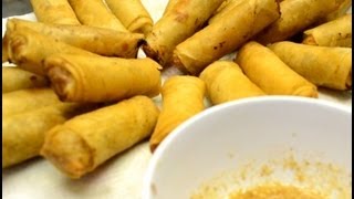 How to make Cambodian Eggrolls  My mothers recipe [upl. by Neelrahs]