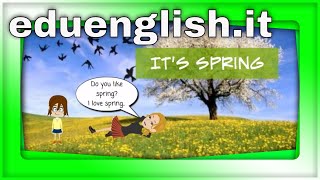 Talking about spring in english  english learning for kids [upl. by Publius]