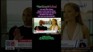 Ariana Grande amp Cynthia Erivo love the Philippine rendition of Wickeds Defying Gravity Wicked [upl. by Allyn]