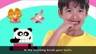 Lingokids ABC SONG DANCE 🔤 🎶 ABCD In the Morning Brush your Teeth [upl. by Ardekal]