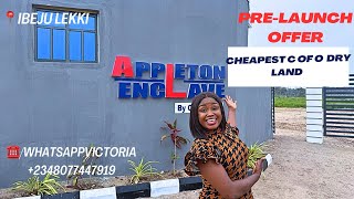 Land for sale in Ibeju Lekki LagosNigeria Affordable C of O land in Ibeju Lekki port 16m pre launch [upl. by Athalla]