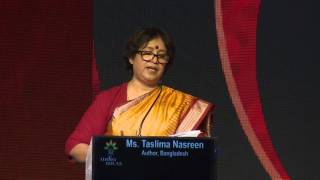 Taslima Nasrin at India Ideas Conclave 2016 [upl. by Weihs]