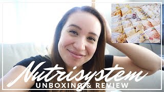 Nutrisystem Food Unboxing amp Review  50 OFF SAVINGS [upl. by Yerfej980]