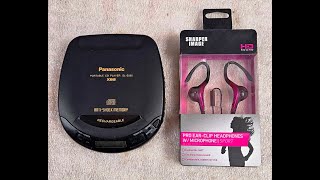 Panasonic SL S205 Portable CD Player XBS Anti Shock Memory [upl. by Lole]