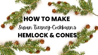 Create a Flower Tutorial  Spellbinders Hemlock amp Cones  Susan Tierney Cockburn teamspellbinders [upl. by Ayatnahs]