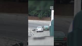 Attempted PIT Maneuver on the Neon spectatordrags cars [upl. by Kevina190]