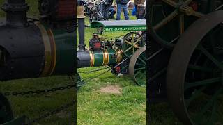 Steam roller traction engine shorts steam coal asmr satisfying fair faires train mini [upl. by Gulick]