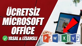 ÜCRETSİZ Microsoft Office Nasıl Kullanılır Yasal–Lisanslı  Öğrenciler Öğretmenler Mezunlar vs [upl. by Danae]