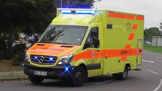 RTW 1 und 3 ► OstprignitzRuppiner Rettungsdienst ORD  RW Neuruppin [upl. by Cristie]