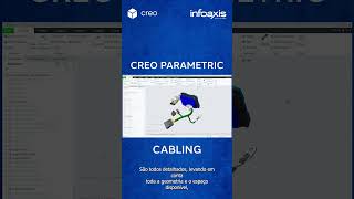 INFODICAS Creo Parametric  Cabling [upl. by Cathe]