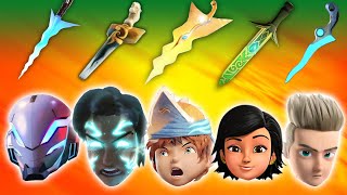 10 KERIS Elemental TERKUAT  Boboiboy Mechamato Ejen Ali Upin Ipin [upl. by Nhepets]