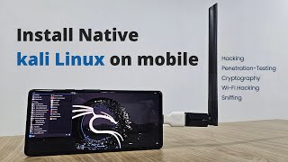 Install kali linux on android natively  Kali Nethunter pro installation 2024 [upl. by Cordell339]