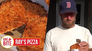 Barstool Pizza Review  Rays Pizza New Bedford MA presented by Mugsy Jeans [upl. by Brecher]