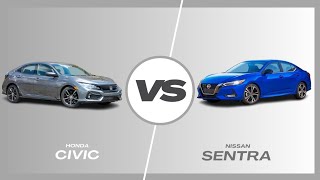 Honda Civic Vs Nissan Sentra [upl. by Gilbert916]