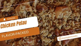 Chicken pelau  my way [upl. by Erihppas]