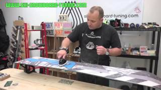 How to Service Your Snowboard Full Video  Ski Snowboard Tuning [upl. by Warrick]