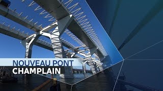 Visite du chantier du nouveau pont Champlain [upl. by Mok730]