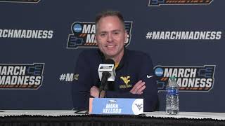 WVU Womens Basketball  Mark Kellogg NCAA Tournament Round One Press Conference — 3222024 [upl. by Lekar]