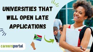 Universities That Will Take Late Applications In 2023  Careers Portal [upl. by Illene]