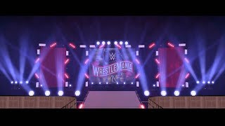 WWE Wrestlemania 36  Drew McIntyre Entrance Stage Animation [upl. by Gratia]