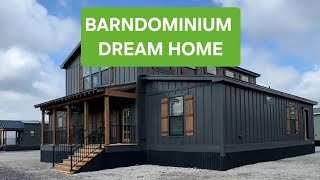 A BARNDOMINIUM HOME TOUR  SEE INSIDE THIS UNIQUE HOME [upl. by Eidod750]