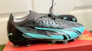 Puma Ultra Match FGAG Boots Review  Unboxing amp On Feet ASMR  Puma Rush Pack [upl. by Amaral]