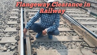 Flangeway Clearance in Railway [upl. by Dillie32]