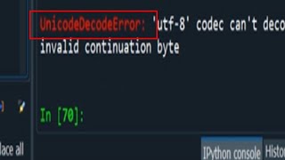 UnicodeDecodeError  shorts [upl. by Ner]