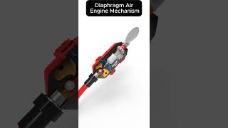 Diaphragm Air Engine mechanism mechanic Engine engineering solidworks [upl. by Adnar645]