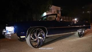 WhipAddict Fastest Donk quotBlue Magicquot 73 Chevy Caprice on Corleone Forged 26s Donk Day Smashin [upl. by Celestyn]