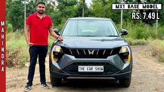 New Mahindra Xuv3XO MX1 2024 🔥 Best Base Model in the Segment  Rs 749L  Xuv 3xo Grey Colour [upl. by Wehttan]