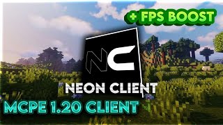 This MCPE client is AMAZING 🤩  Neon Client for MCPE 120 Keystrokes CPS counter etc [upl. by Thier]