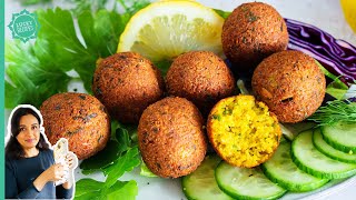 Falafel Rezept  lecker gewürzt mit Tips für Zuhause [upl. by Prosperus]