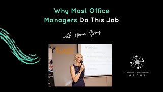 Why Most Office Managers do this Job [upl. by Chloe]