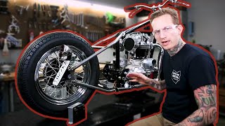 Lowbrow Customs Detailed Installation On A Triumph Bobber [upl. by Enelrahs]