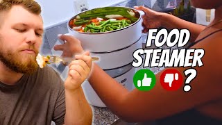 New kitchen equipment FOOD STEAMER  The Crowns Vlog [upl. by Ronym425]