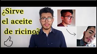 El aceite de ricino para hacer crecer la barba [upl. by Lilak]