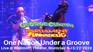 George Clinton Parliament Funkadelic  One Nation Under a Groove LIVE  Wellmont Theater NJ 2024 [upl. by Ruben761]