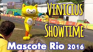 Rio 2016  Show do Vinicius o mascote das Olimpíadas [upl. by Kipp]