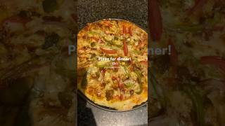 Chicken Fajita pizza 🍕💌✨pizza pizzatime food baking youtubeshorts [upl. by Anitnauq842]