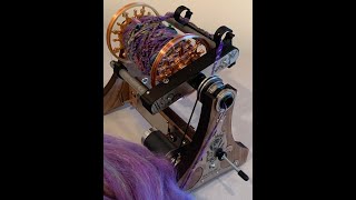 the MAJESTIC electric spinning wheel by level winding systems [upl. by Rhoades]