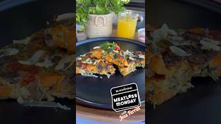 How to Make a Veggie Frittata on a Blackstone Griddles [upl. by Anitsirc]