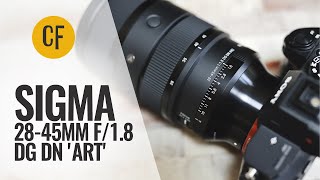 Sigma 2845mm f18 DG DN Art lens review [upl. by Sallyanne]